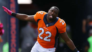 DENVER, CO - OCTOBER 9: Running back C.J. Anderson