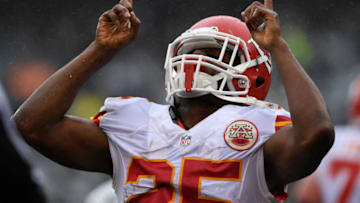 OAKLAND, CA - OCTOBER 16: Jamaal Charles
