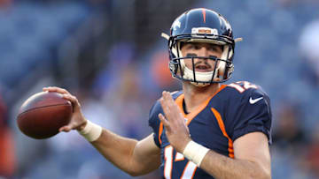 DENVER, CO - OCTOBER 24: Quarterback Paxton Lynch