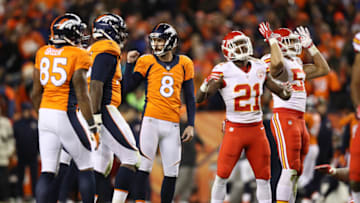 DENVER, CO - NOVEMBER 27: Kicker Brandon McManus