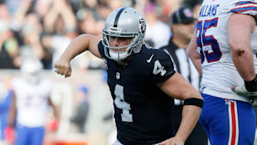 OAKLAND, CA - DECEMBER 04: Derek Carr