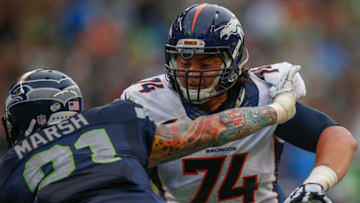 SEATTLE, WA - AUGUST 14: Tackle Ty Sambrailo