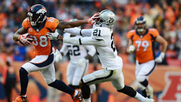 DENVER, CO - JANUARY 1: Wide receiver Demaryius Thomas