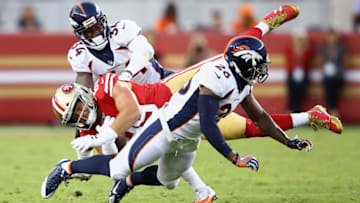 SANTA CLARA, CA - AUGUST 19: Vance McDonald