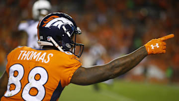 DENVER, CO - SEPTEMBER 11: Wide receiver Demaryius Thomas