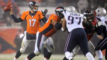 DENVER, CO - NOVEMBER 29: Quarterback Brock Osweiler
