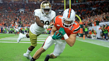 MIAMI GARDENS, FL - NOVEMBER 11: Braxton Berrios