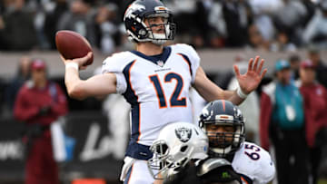 OAKLAND, CA - NOVEMBER 26: Paxton Lynch