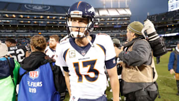 OAKLAND, CA - NOVEMBER 26: Quarterback Trevor Siemian