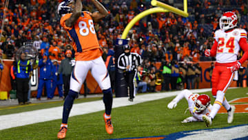 DENVER, CO - DECEMBER 31: Wide receiver Demaryius Thomas