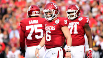 PASADENA, CA - JANUARY 01: Quarterback Baker Mayfield