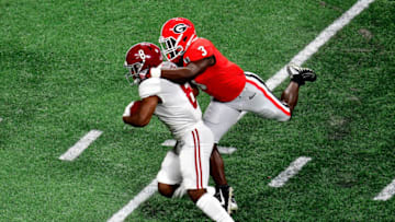 ATLANTA, GA - JANUARY 08: Josh Jacobs