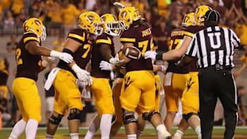 TEMPE, AZ - SEPTEMBER 09: Running back Kalen Ballage