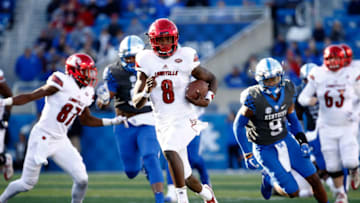 LEXINGTON, KY - NOVEMBER 25: Lamar Jackson
