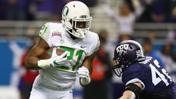 SAN ANTONIO, TX - JANUARY 02: Royce Freeman