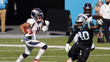 Diontae Spencer, Denver Broncos return specialist. (Photo by Jared C. Tilton/Getty Images)