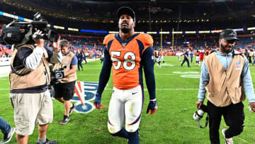 Denver Broncos OLB Von Miller - Mandatory Credit: Ron Chenoy-USA TODAY Sports