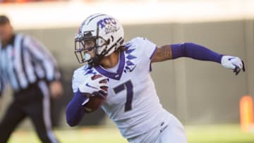 Denver Broncos 2021 NFL Draft prospect Trevon Moehrig - Mandatory Credit: Brett Rojo-USA TODAY Sports