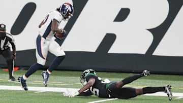 Jerry Jeudy, Denver Broncos Mandatory Credit: Vincent Carchietta-USA TODAY Sports