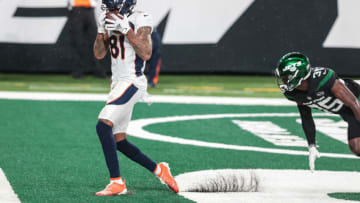 Tim Patrick, Denver Broncos Mandatory Credit: Vincent Carchietta-USA TODAY Sports