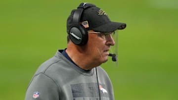 Denver Broncos HC Vic Fangio Mandatory Credit: Kirby Lee-USA TODAY Sports