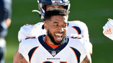 Denver Broncos WR #81 Tim Patrick. Mandatory Credit: Bob Donnan-USA TODAY Sports