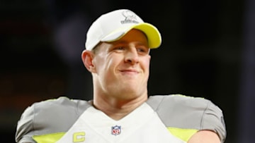 J.J Watt is an Arizona Cardinal! . (Photo by Christian Petersen/Getty Images)