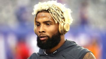 EAST RUTHERFORD, NJ - SEPTEMBER 18: Odell Beckham Jr.