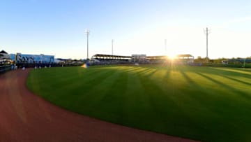 PORT CHARLOTTE, FLORIDA - FEBRUARY 28: A general view of Charlotte Sports Park before a Grapefruit league spring training game between the Tampa Bay Rays and the Minnesota Twins on February 28, 2019 in Port Charlotte, Florida. (Photo by Julio Aguilar/Getty Images)