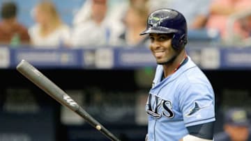 Yandy Diaz, Tampa Bay Rays (Photo by Joseph Garnett Jr. /Getty Images)