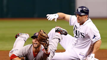 Dustin Pedroia (Photo by J. Meric/Getty Images)
