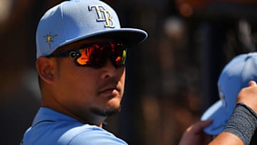 Yoshitomo Tsutsugo. (Photo by Mark Brown/Getty Images)