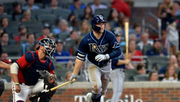 Austin Meadows Tampa Bay Rays (Photo by Edward M. Pio Roda/Getty Images)