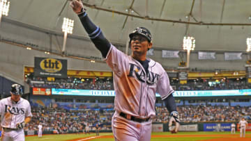 Carlos Pena, Tampa Bay Rays (Photo by Al Messerschmidt/Getty Images)