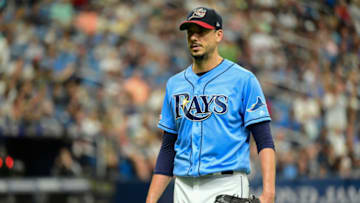 Charlie Morton of the Tampa Bay Rays (Photo by Julio Aguilar/Getty Images)
