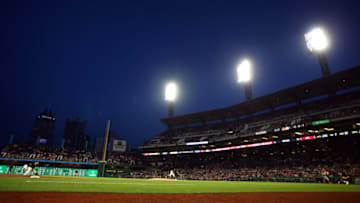 PITTSBURGH, PA - JULY 23: Chris Archer #24 of the Pittsburgh Pirates pitches against the St. Louis Cardinals at PNC Park on July 23, 2019 in Pittsburgh, Pennsylvania. (Photo by Justin K. Aller/Getty Images)