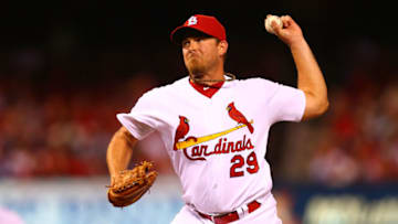 ST. LOUIS, MO - AUGUST 24: Reliever Zach Duke
