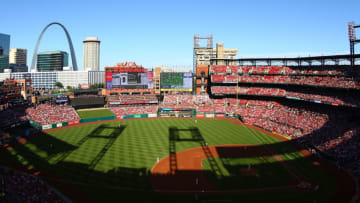 ST. LOUIS, MO - JUNE 24: A general view of Busch Stadium during a game between the St. Louis Cardinals and the Pittsburgh Pirates on June 24, 2017 in St. Louis, Missouri. (Photo by Dilip Vishwanat/Getty Images)
