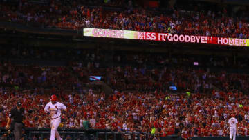 ST. LOUIS, MO - AUGUST 22: Yadier Molina