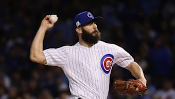 CHICAGO, IL - OCTOBER 18: Jake Arrieta