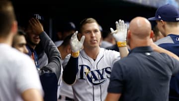 ST. PETERSBURG, FL - AUGUST 24: Corey Dickerson