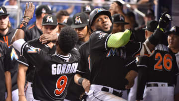 MIAMI, FL - SEPTEMBER 02: Marcell Ozuna