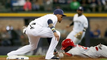 MILWAUKEE, WI - APRIL 02: Orlando Arcia