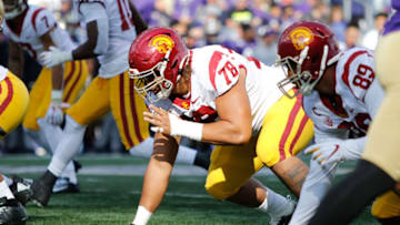 USC football lineman Jay Tufele. (Alicia de Artola/Reign of Troy)