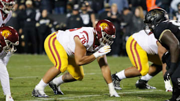 USC football defensive lineman Jay Tufele. (Alicia de Artola/Reign of Troy)