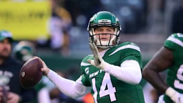 USC football alum Sam Darnold will come to Los Angeles twice in 2020. (Steven Ryan/Getty Images)
