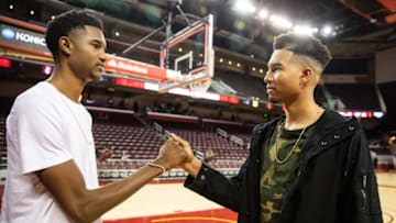 USC basketball's Evan Mobley and Isaiah Mobley. (Cassy Athena/Getty Images)