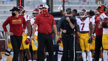 USC football head coach Clay Helton. (Christian Petersen/Getty Images)