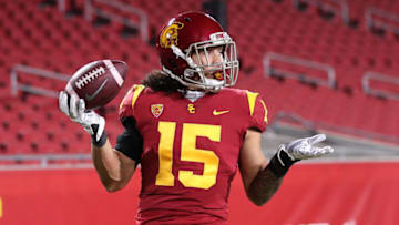 USC football safety Talanoa Hufanga. (Sean M. Haffey/Getty Images)