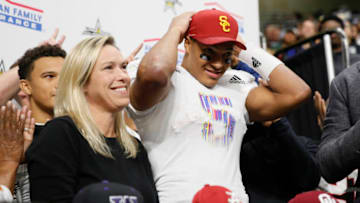 USC football wide receiver Bru McCoy. (Soobum Im-USA TODAY Sports)
